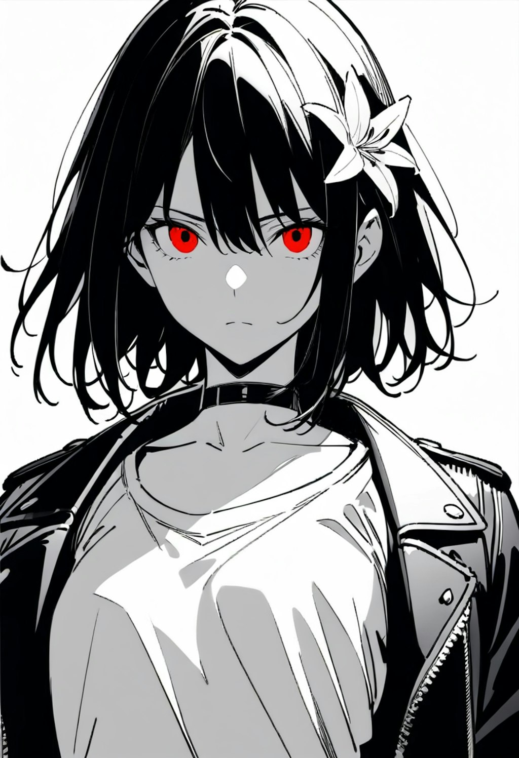 Red Eyes Black Hair