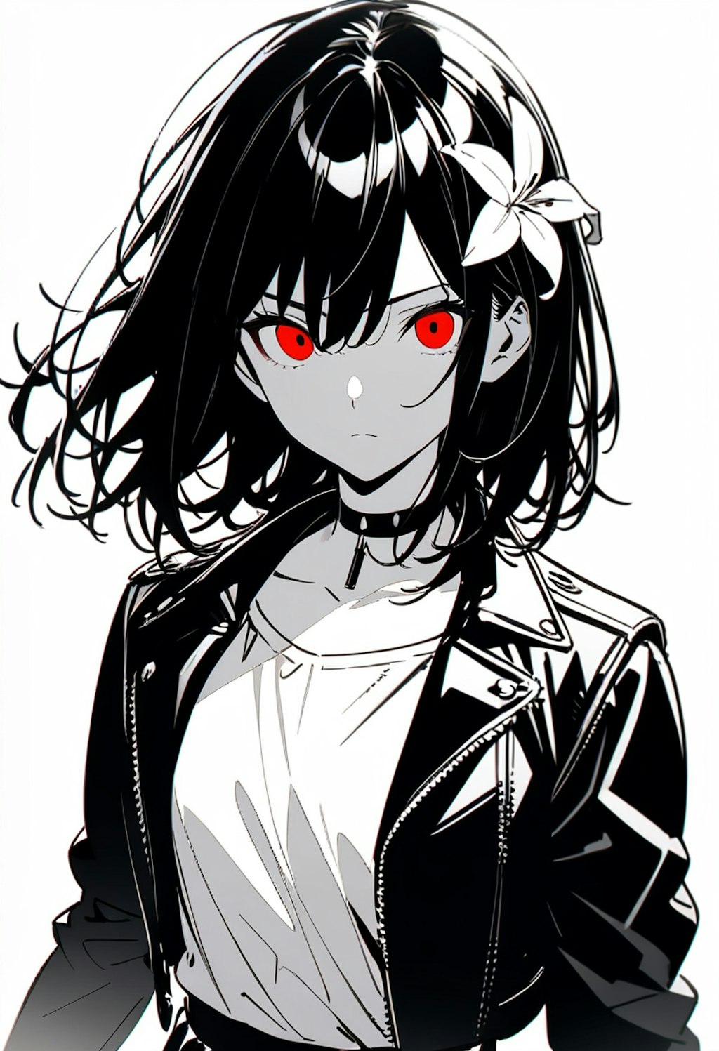 Red Eyes Black Hair