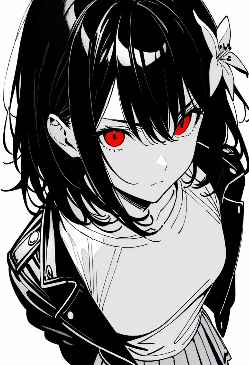 Red Eyes Black Hair