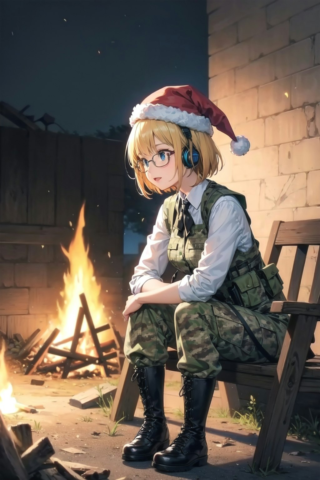 おかっぱさんの戦場のメリークリスマス