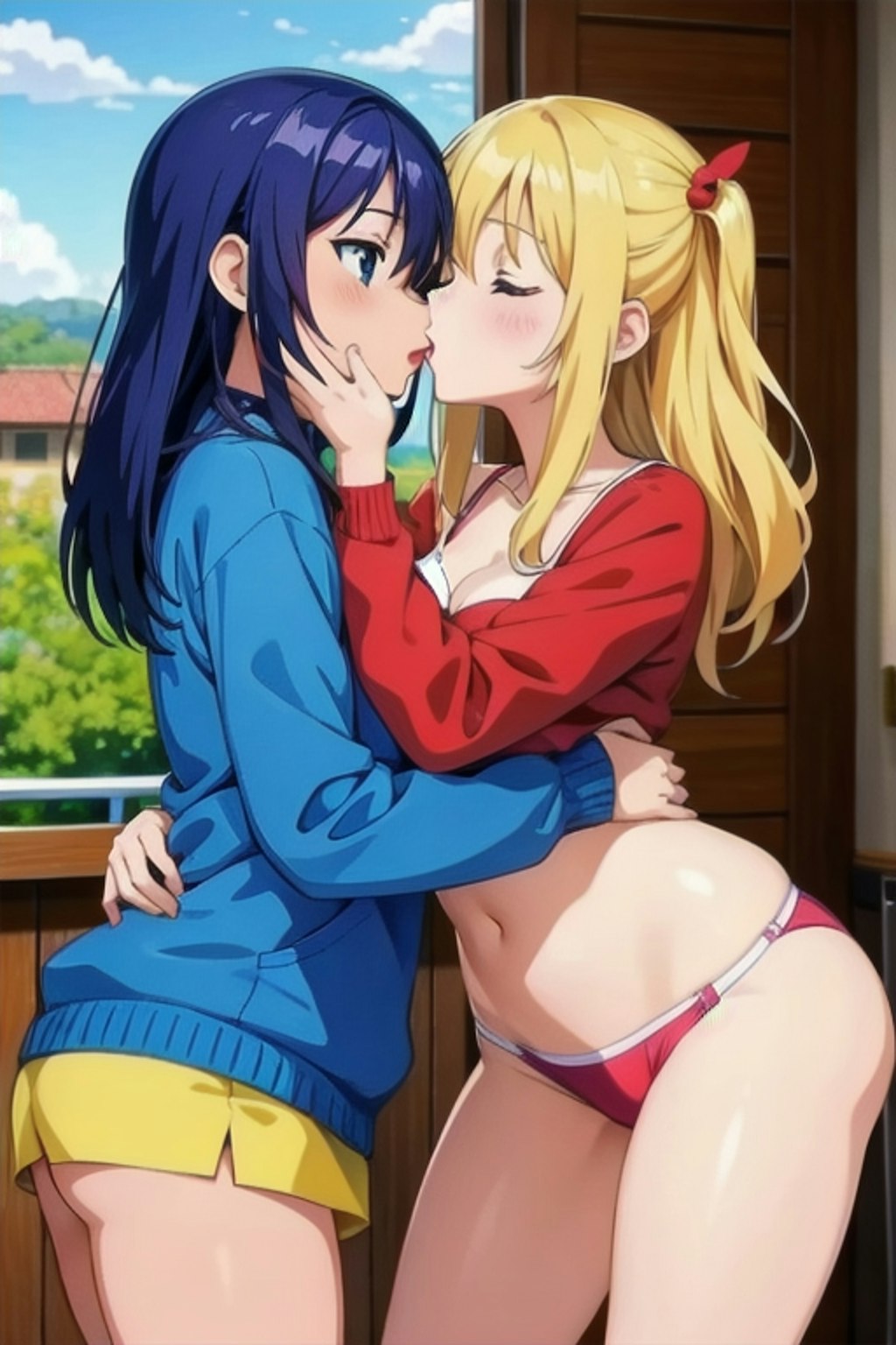 百合アニメのちゅぱちゅぱシーン❤️