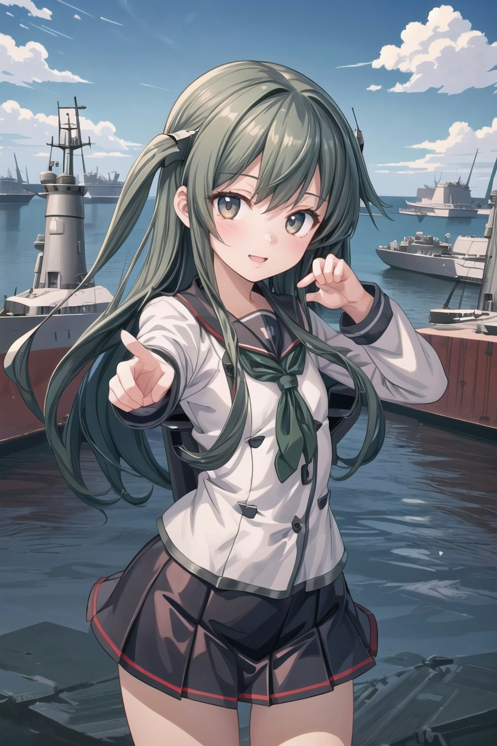 艦娘風の少女達