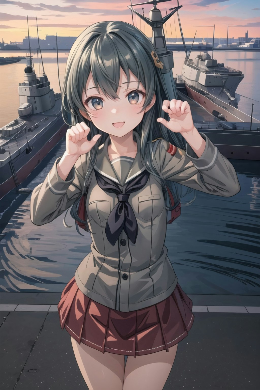 艦娘風の少女達