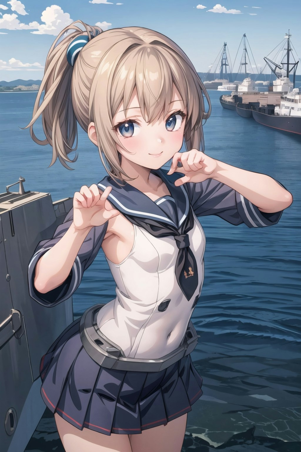 艦娘風の少女達