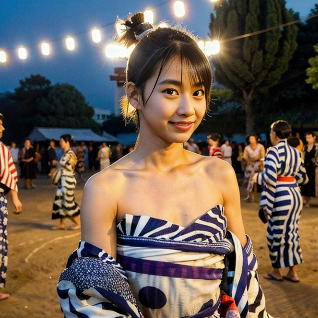 盆踊り女子集③