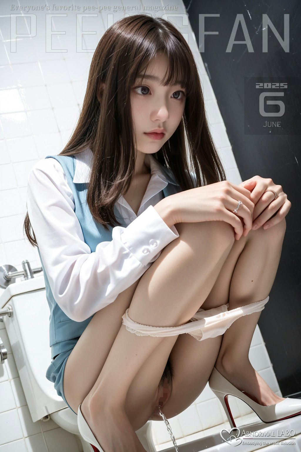 トイレ覗き♡ショ○ニ働くお姉さん【PEEINGFAN】