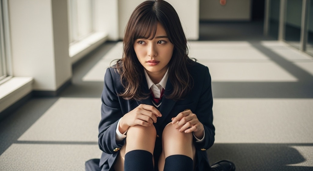 one girl