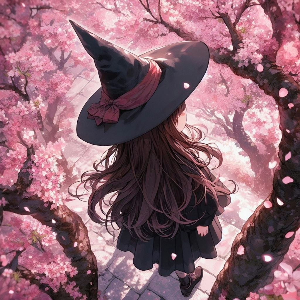 魔法少女と桜