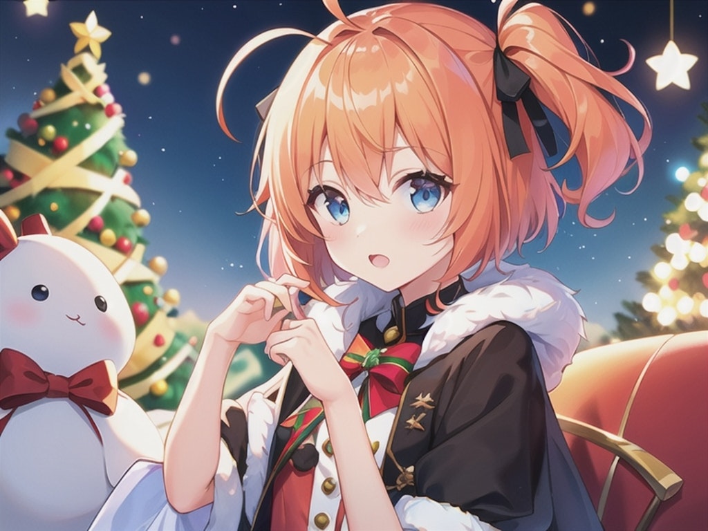 クリスマスパーティーのボツ絵ちゃん