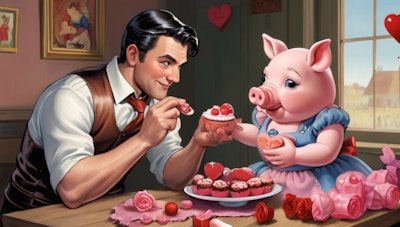 豚とバレンタインデー