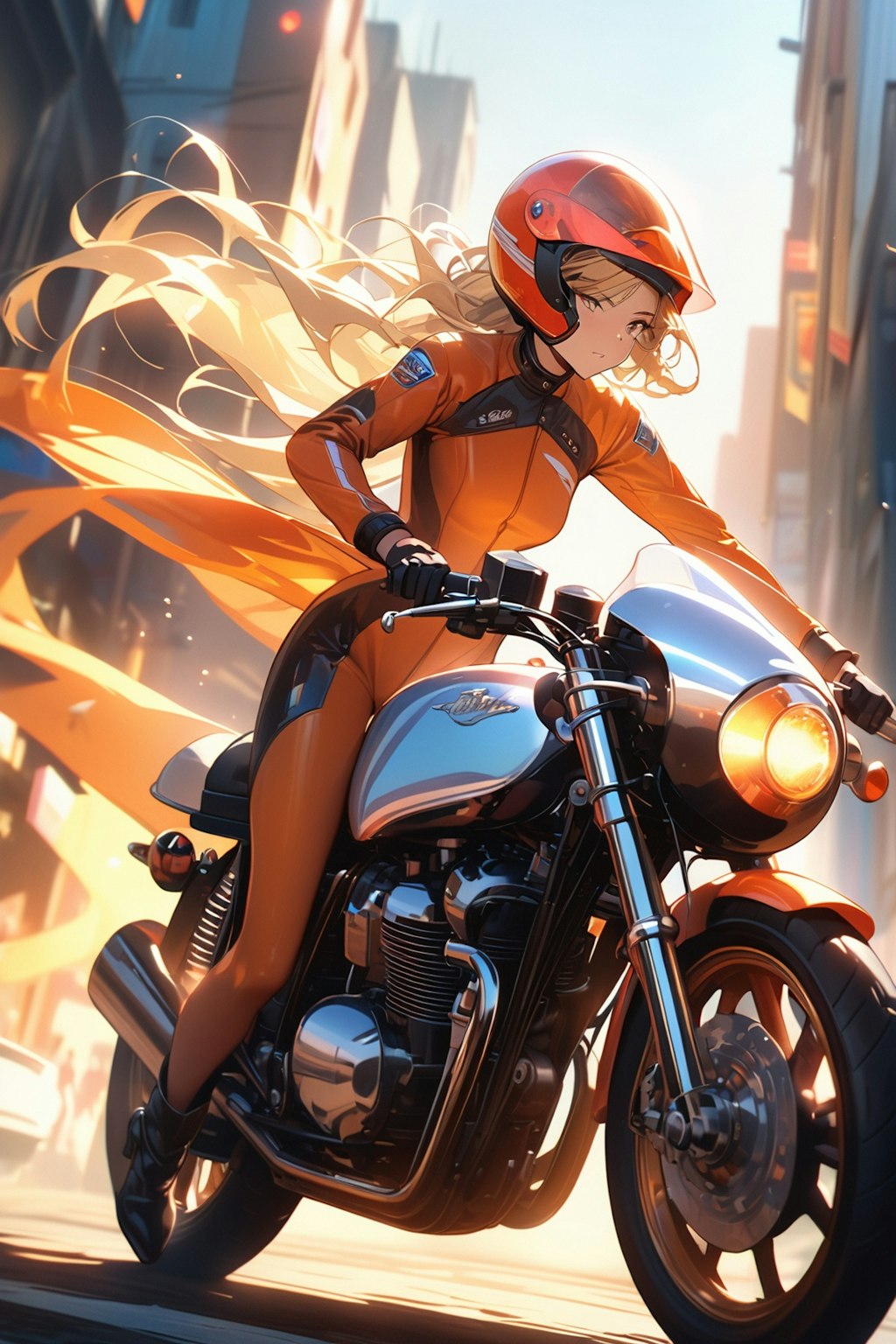 バイク好き彼女