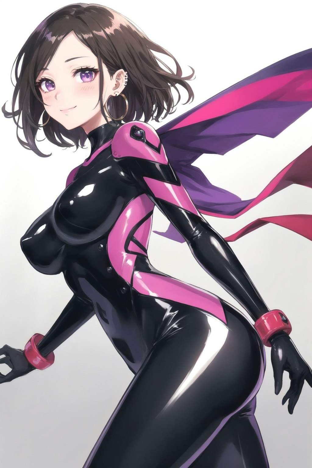 Skintight black heroine