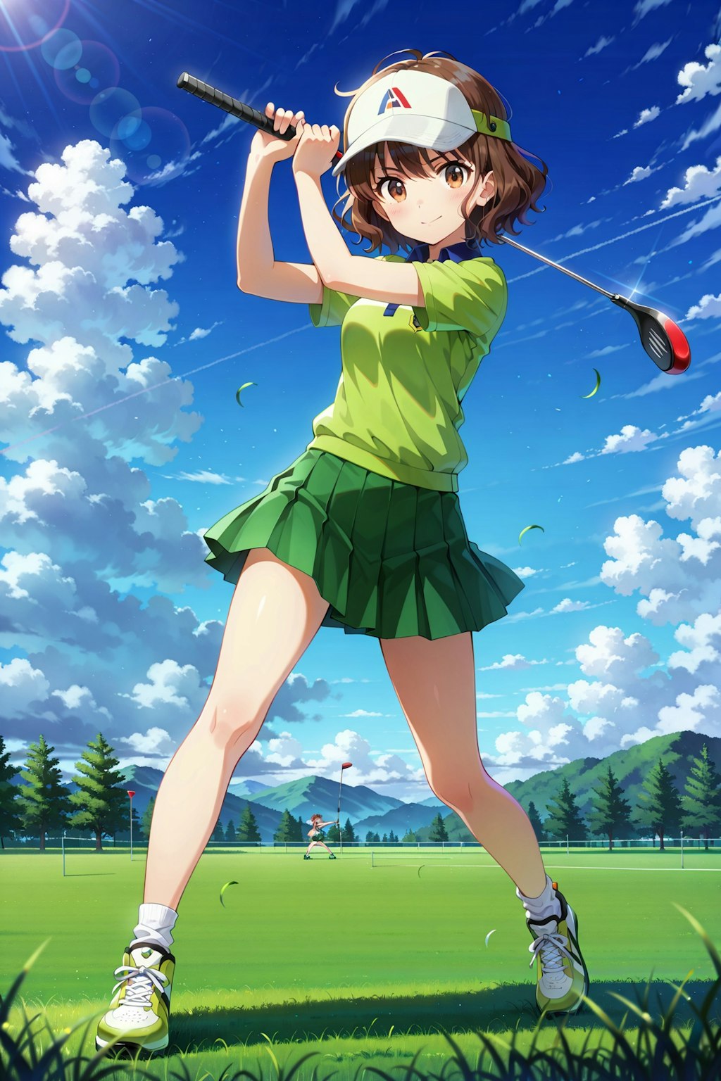 ゴルフ少女