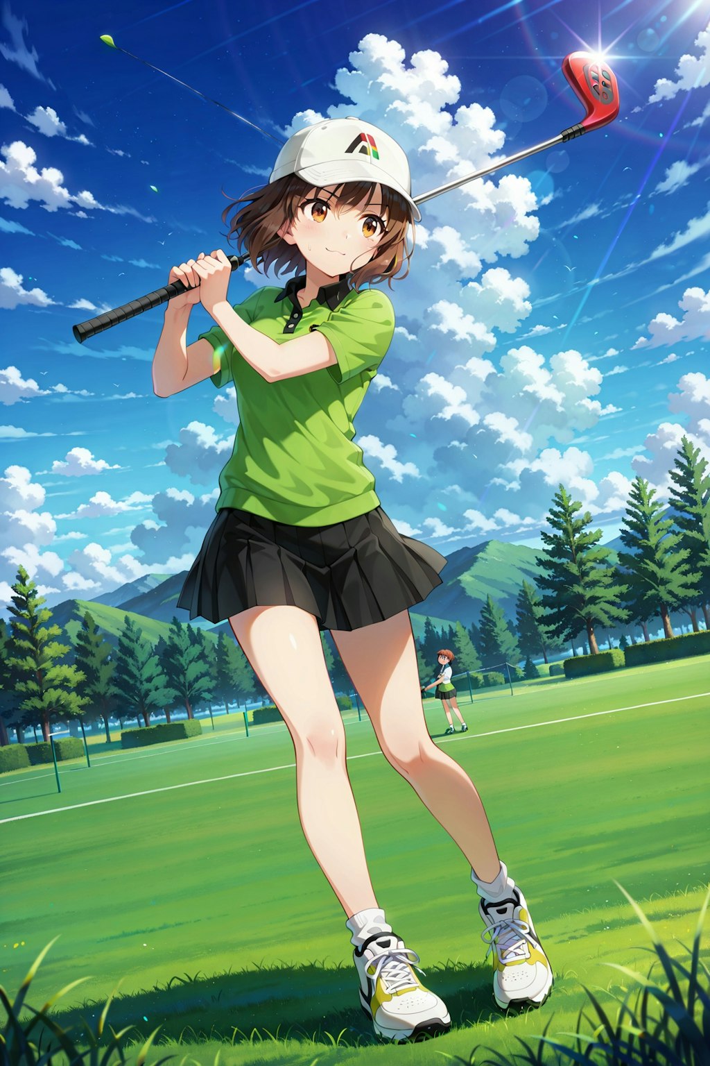 ゴルフ少女