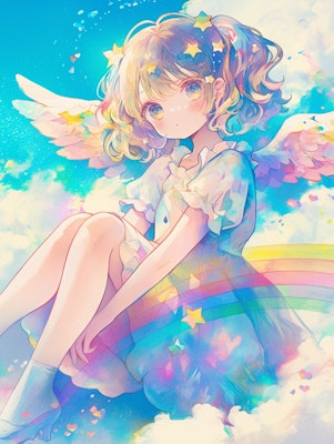 虹色天使。