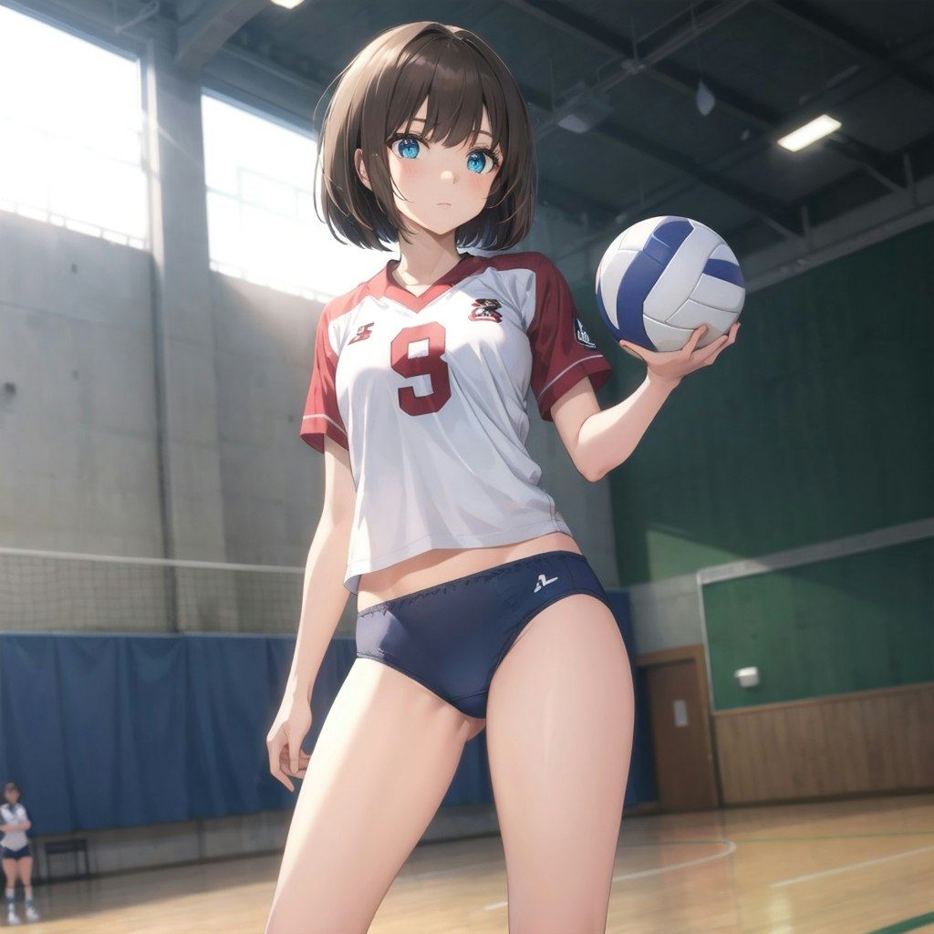 バレーボール部エース