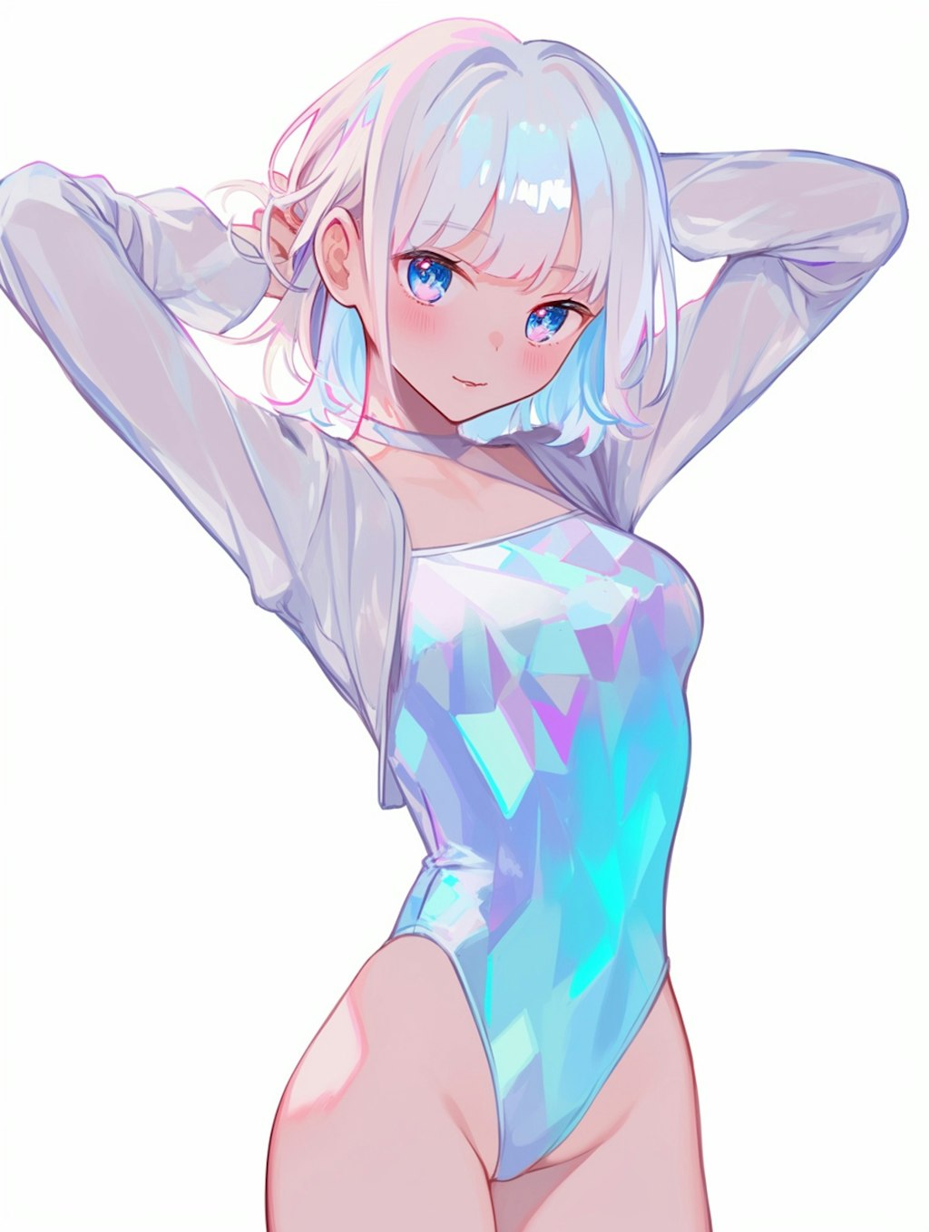 Holographic leotard