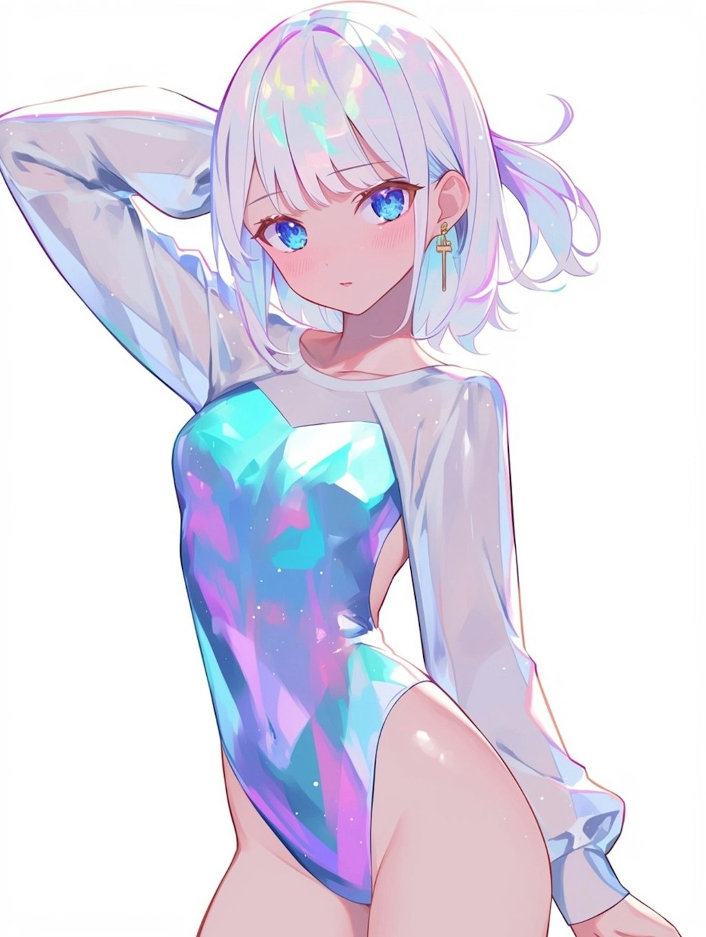 Holographic leotard