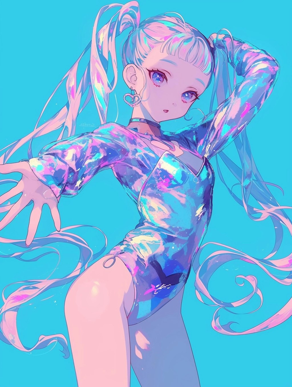 Holographic leotard