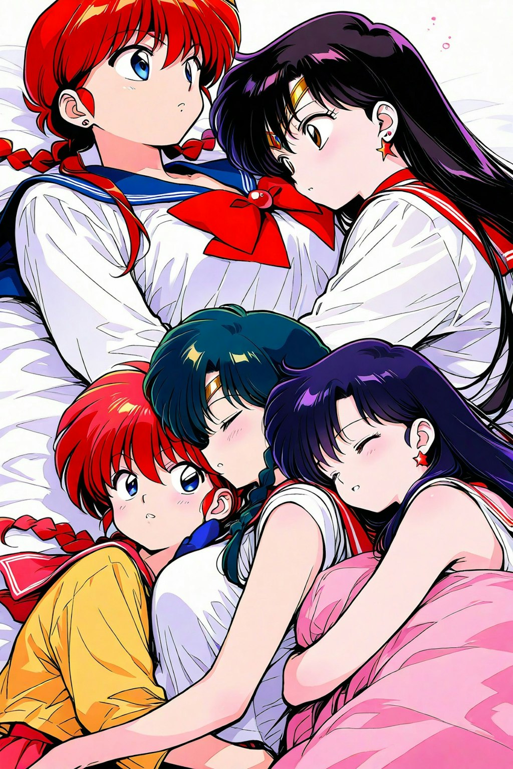 睡眠少女たち