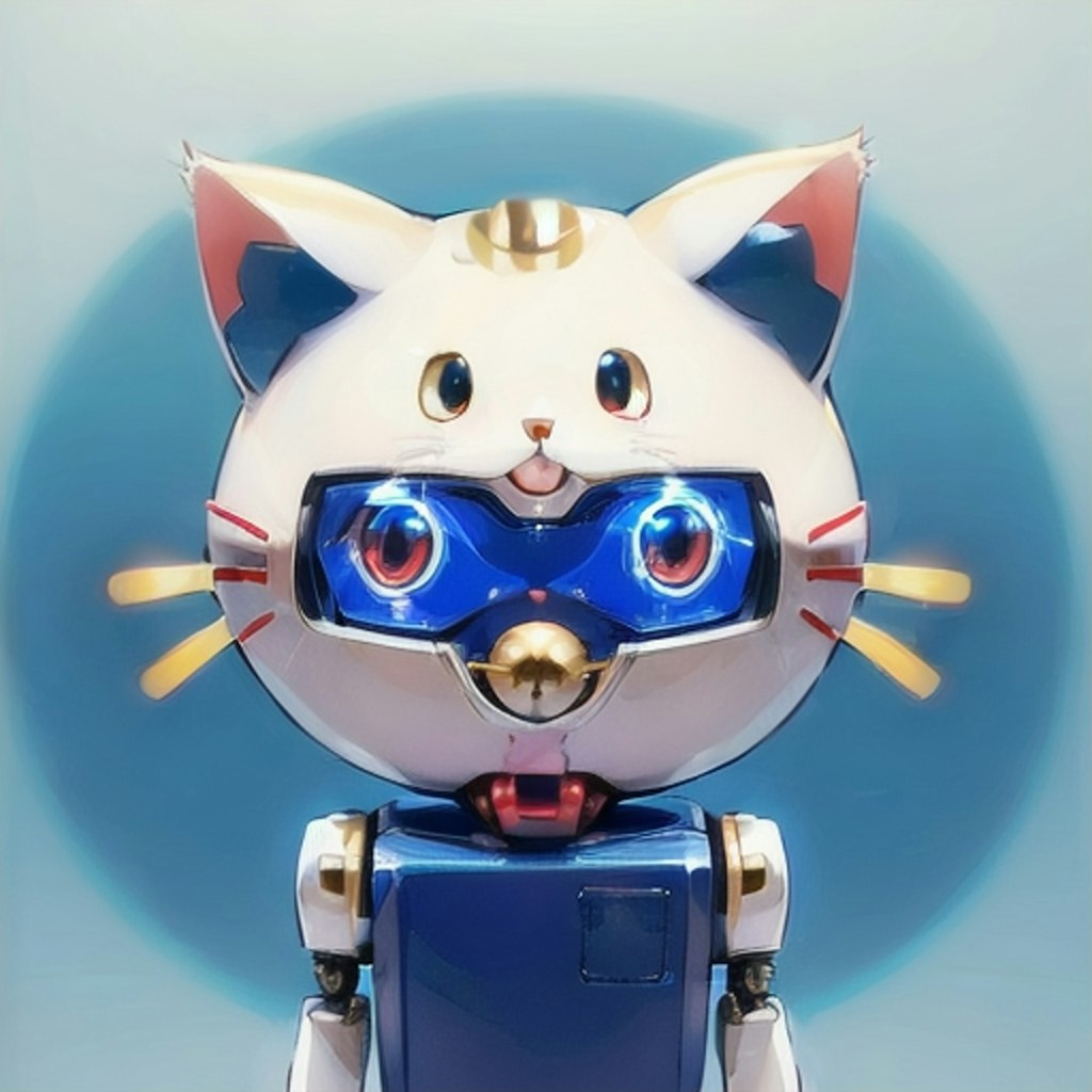 1/2の猫型ロボット