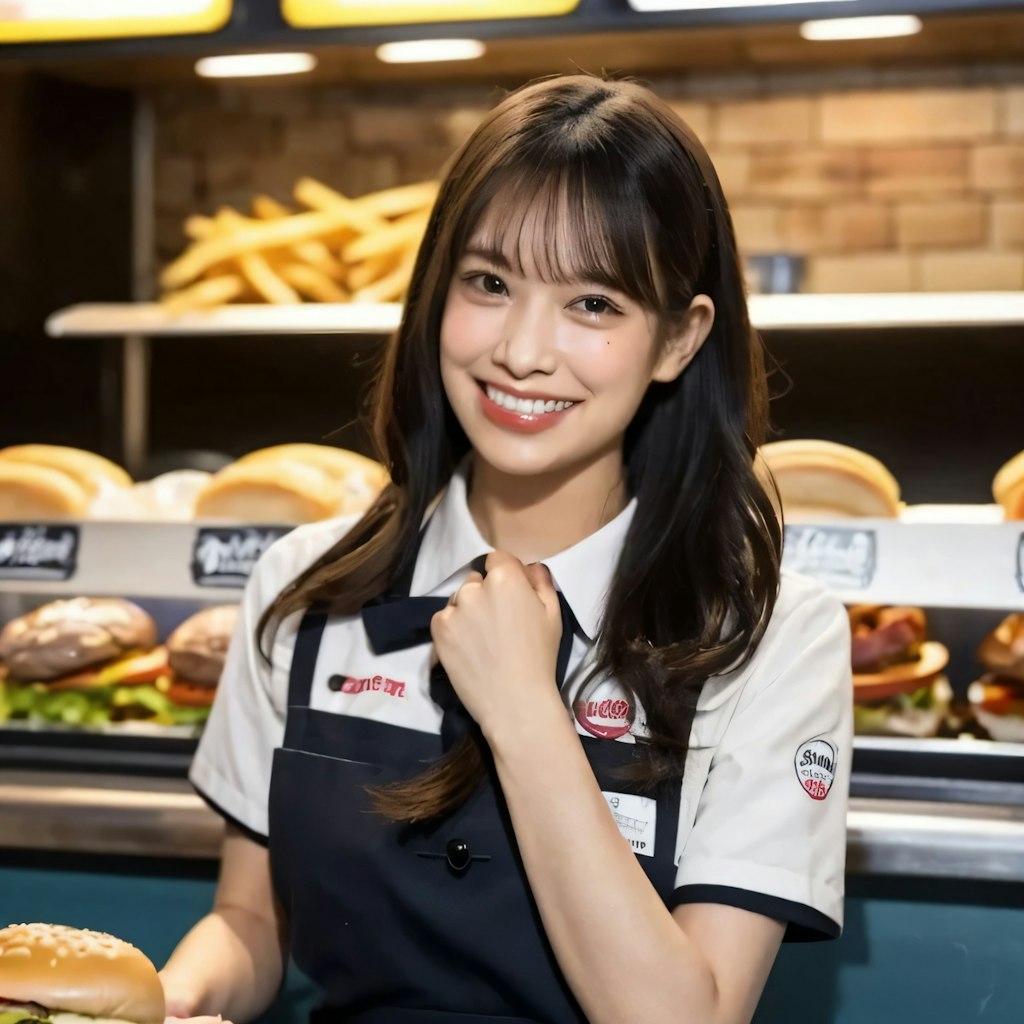 黒髪ロングでクルーの美女１７
