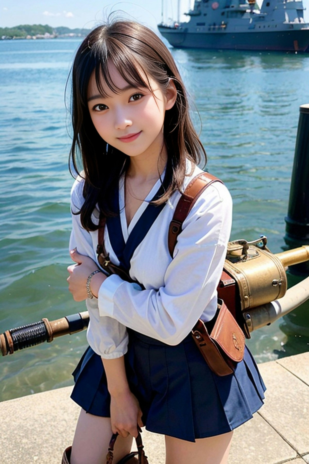 英愛女子学園 海上保安部 Chichi Pui（ちちぷい）aiイラスト専用の投稿サイト