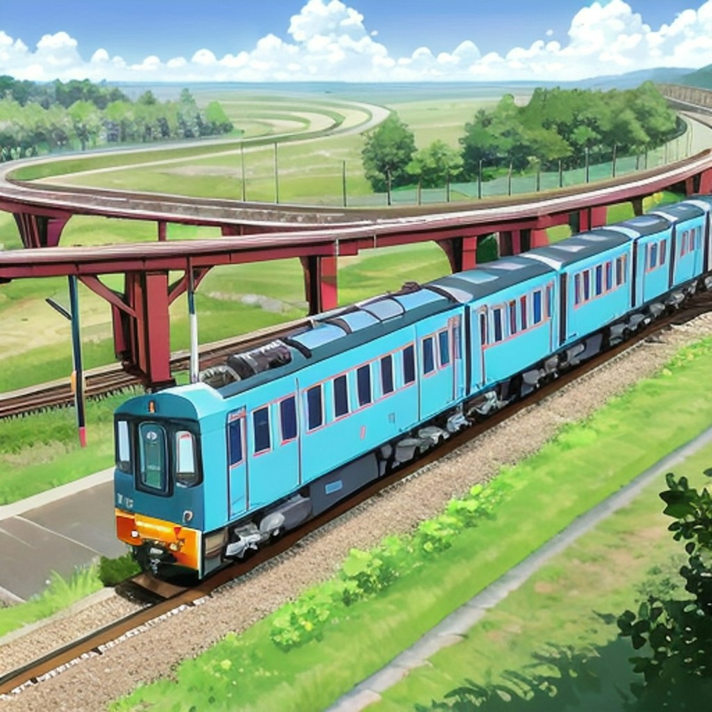 鉄道と高架