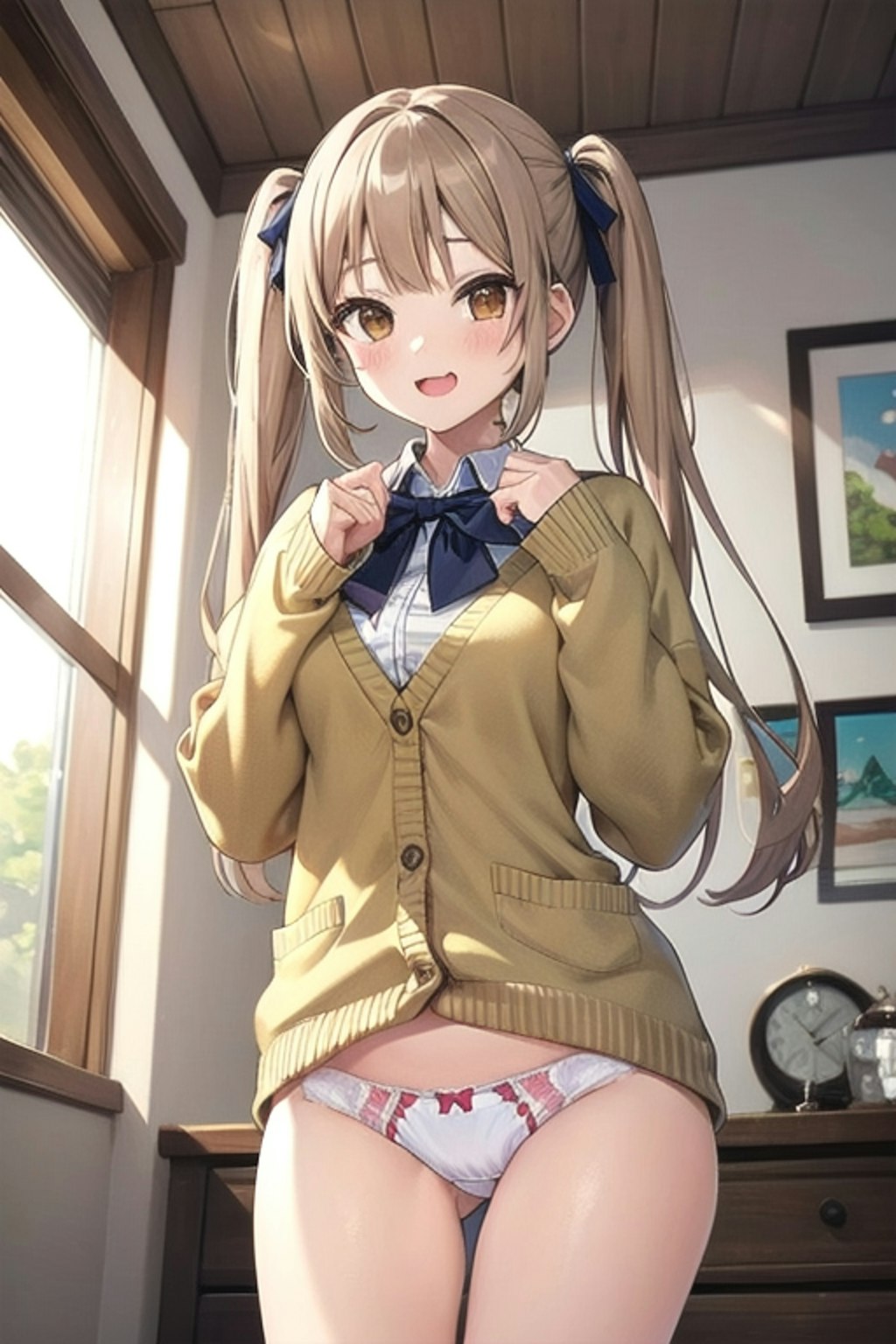 School twintails girl