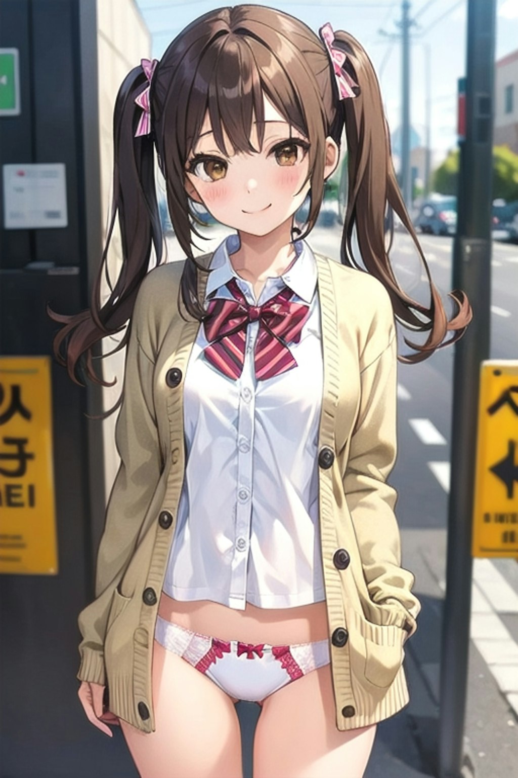 School twintails girl