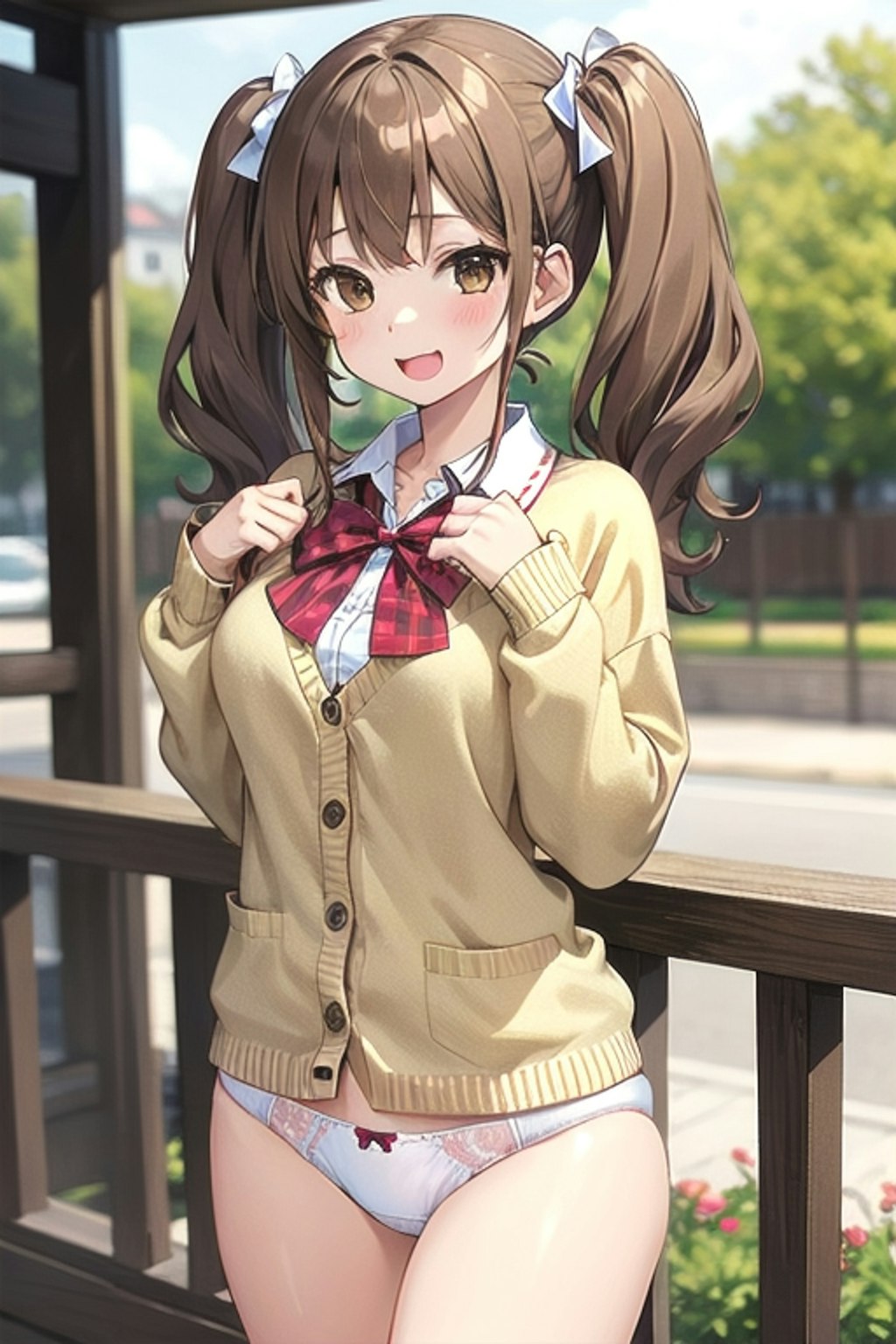 School twintails girl