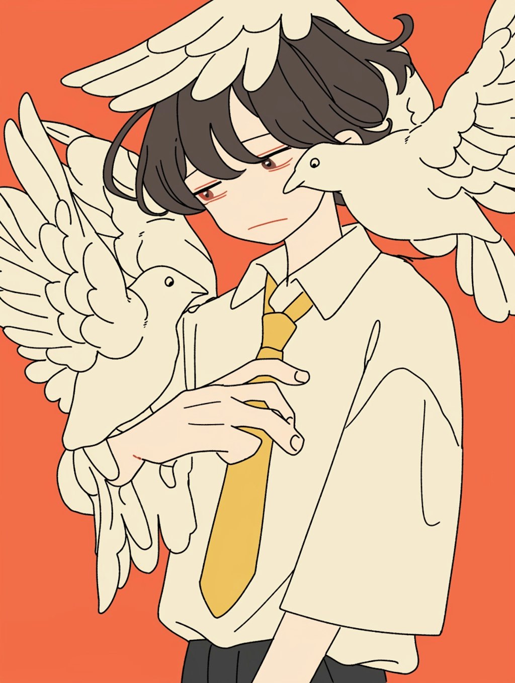 🕊「元気出せよ」