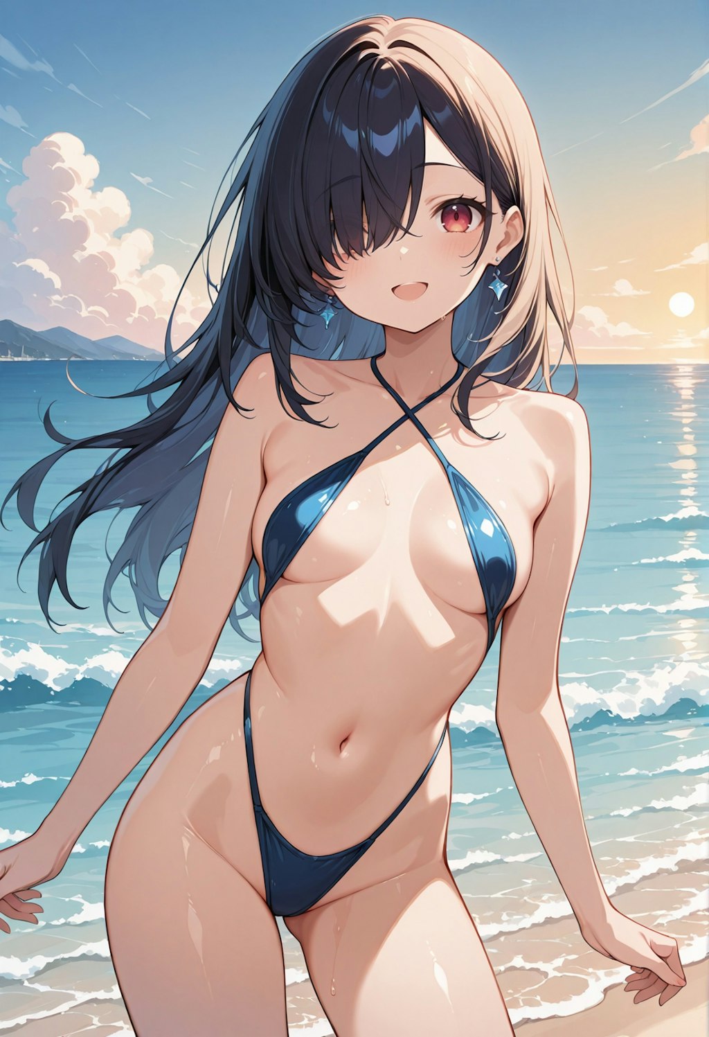 【illustrious・Lora紹介】X字マイクロビキニ
