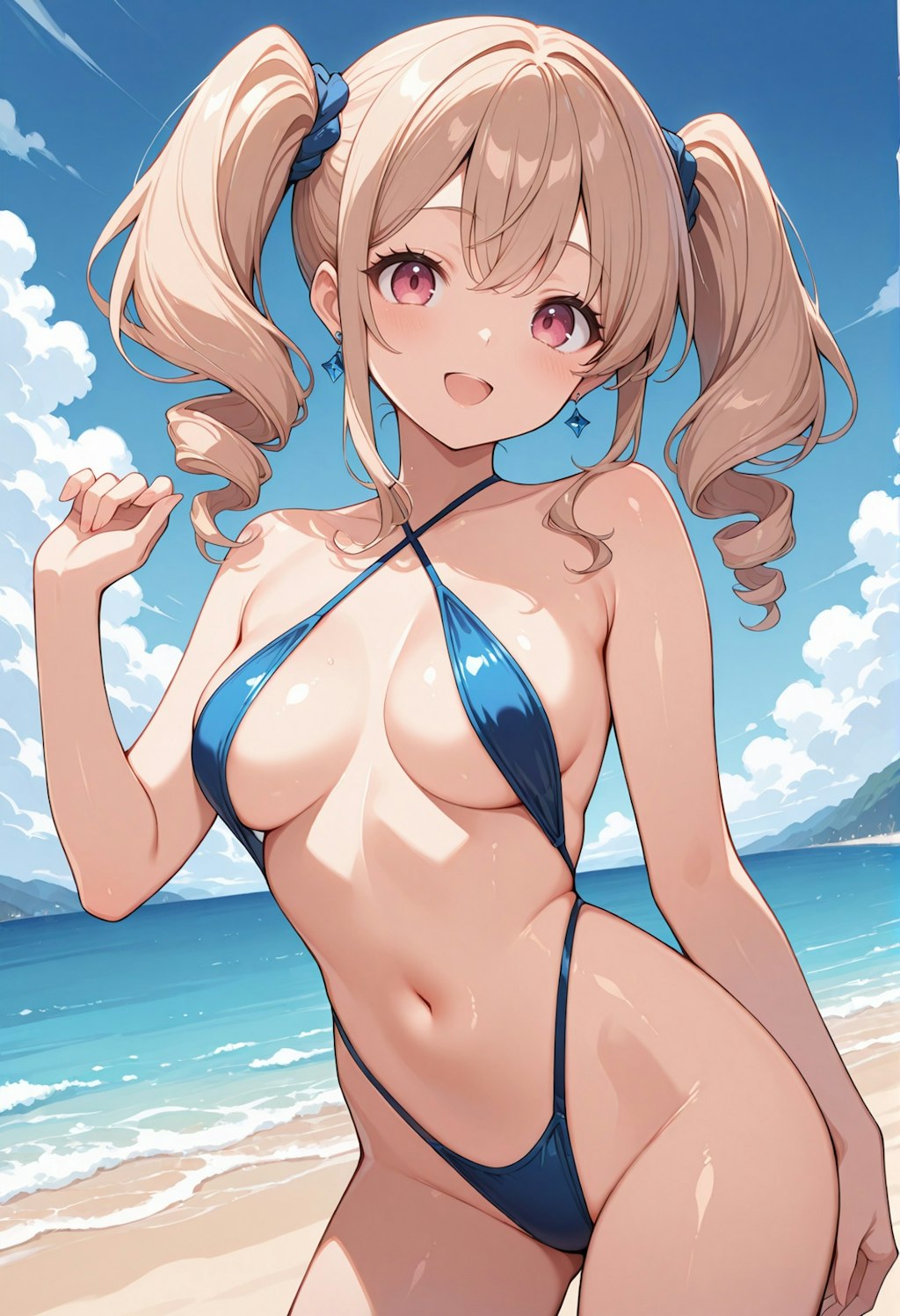 【illustrious・Lora紹介】X字マイクロビキニ