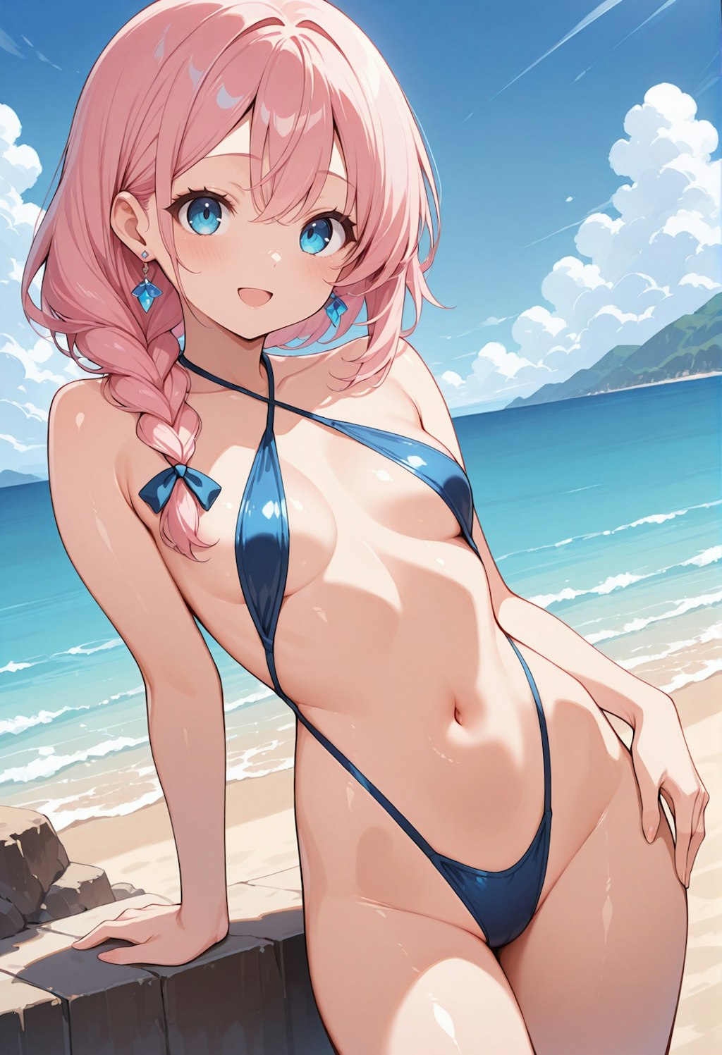 【illustrious・Lora紹介】X字マイクロビキニ