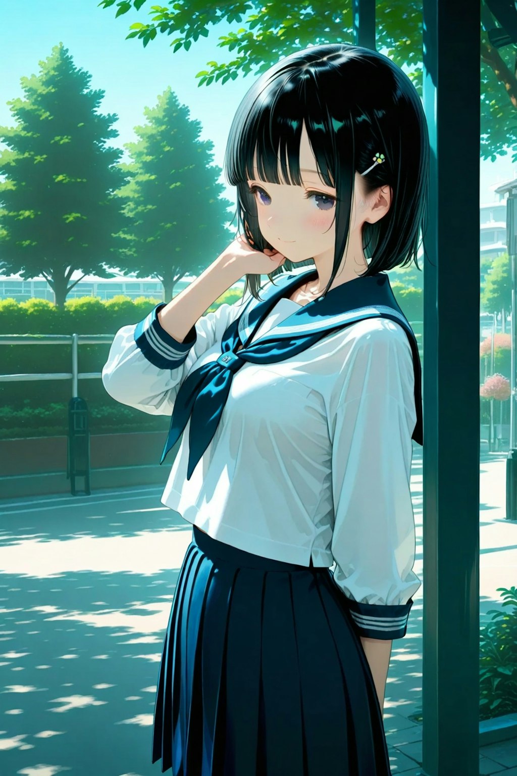男子を呼び出した妹ちゃん✨