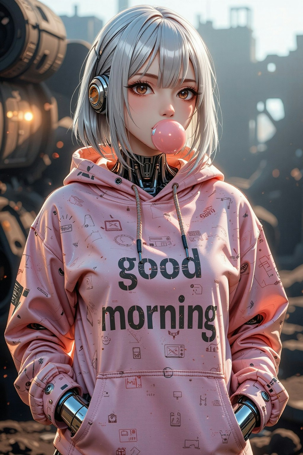 パーカーメカ子