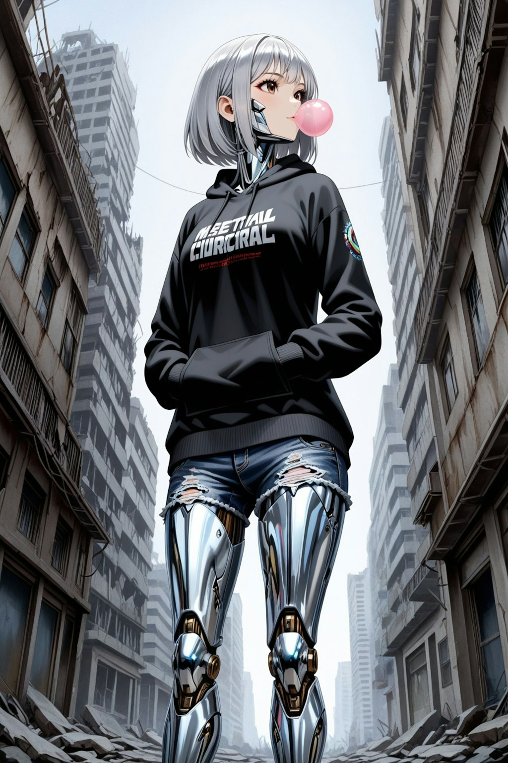 パーカーメカ子