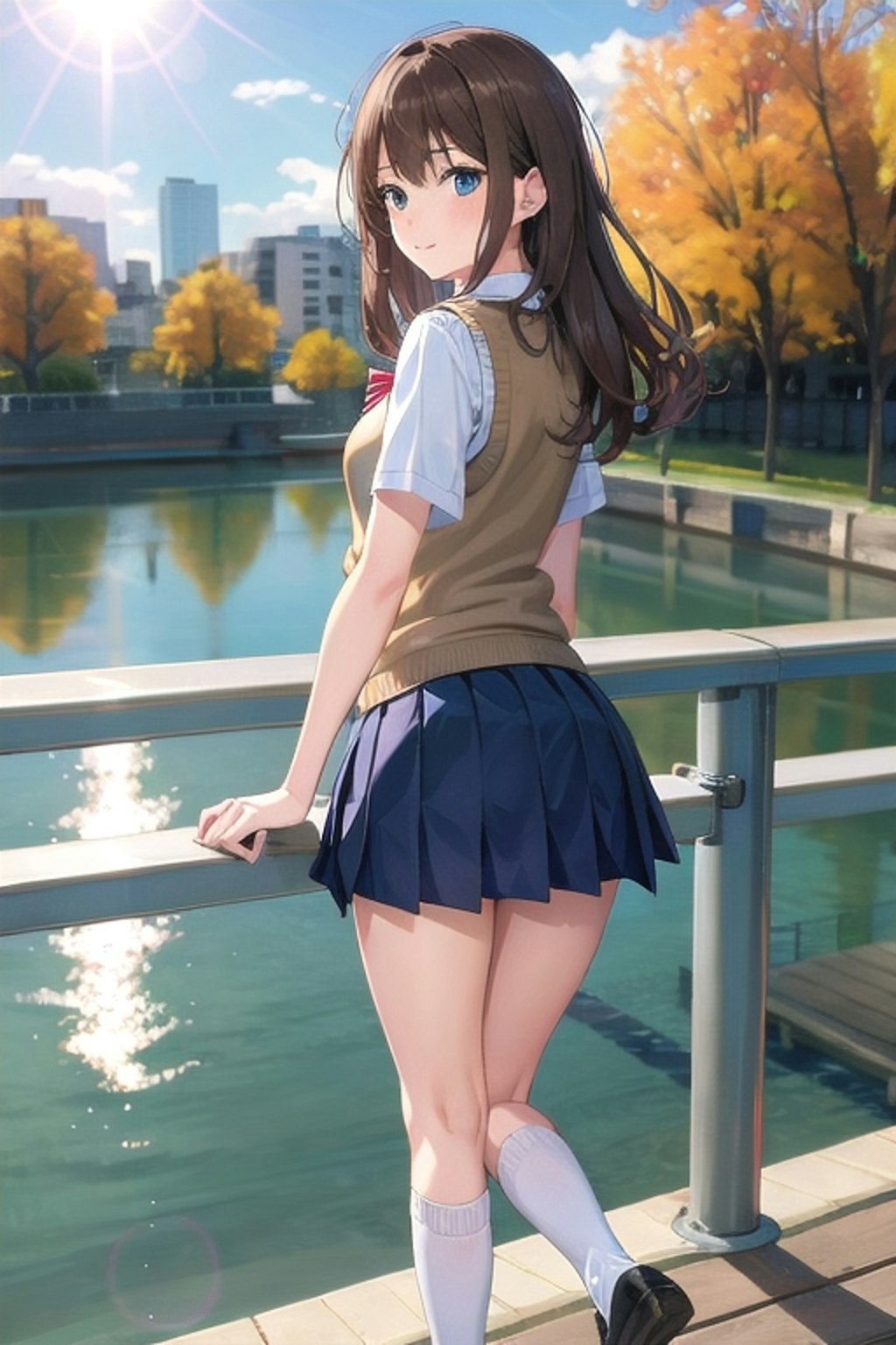 制服の女の子