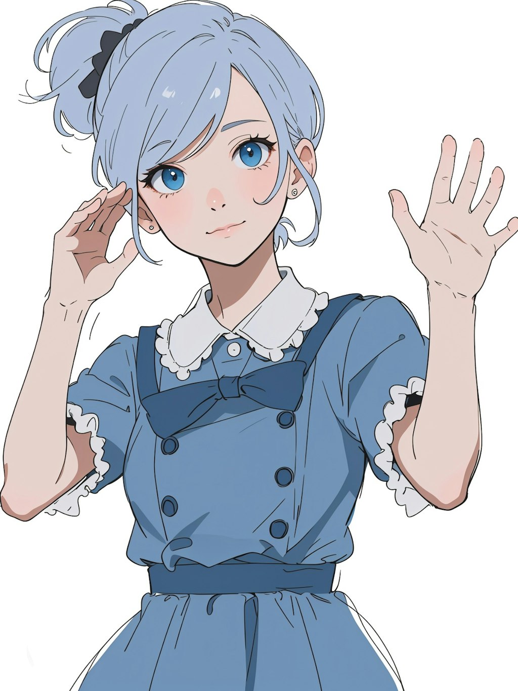 light blue girl