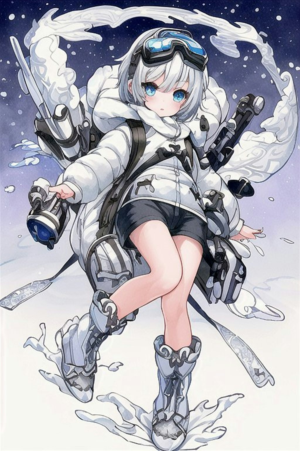 雪の子