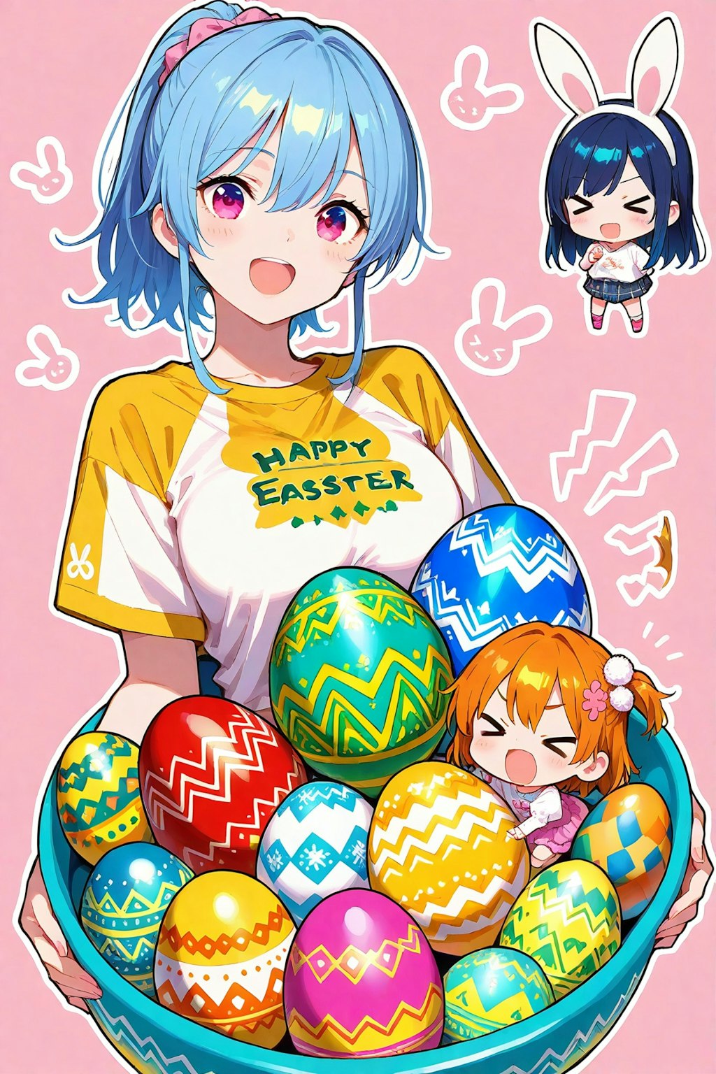 青髪ちゃん