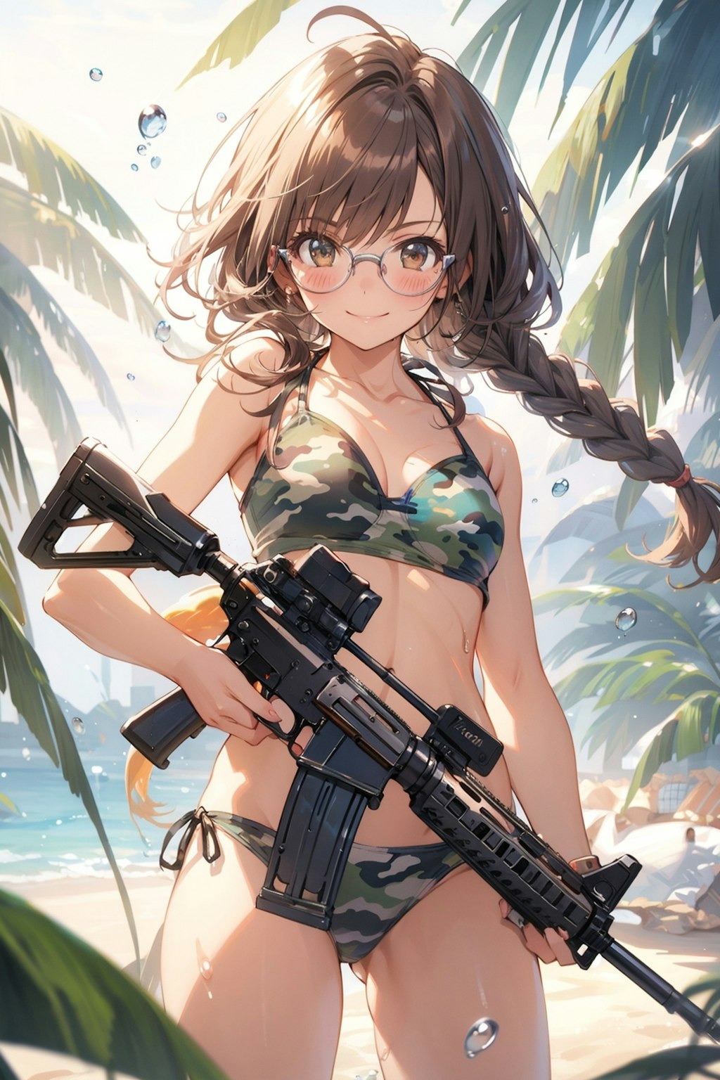 水鉄砲仕様のM16A4