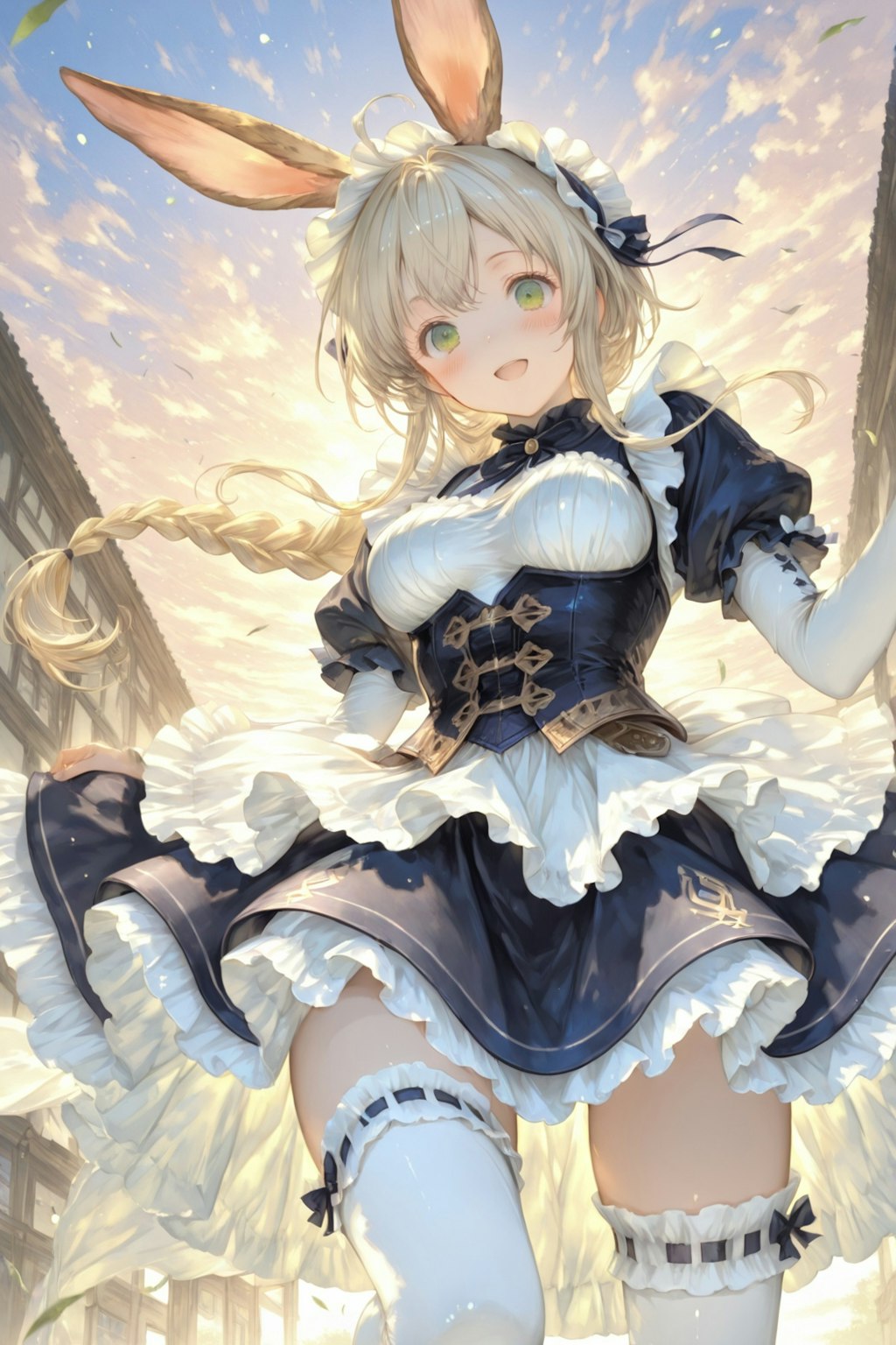 レイメ姉さんのウサ耳コスプレ♪シャドバ風