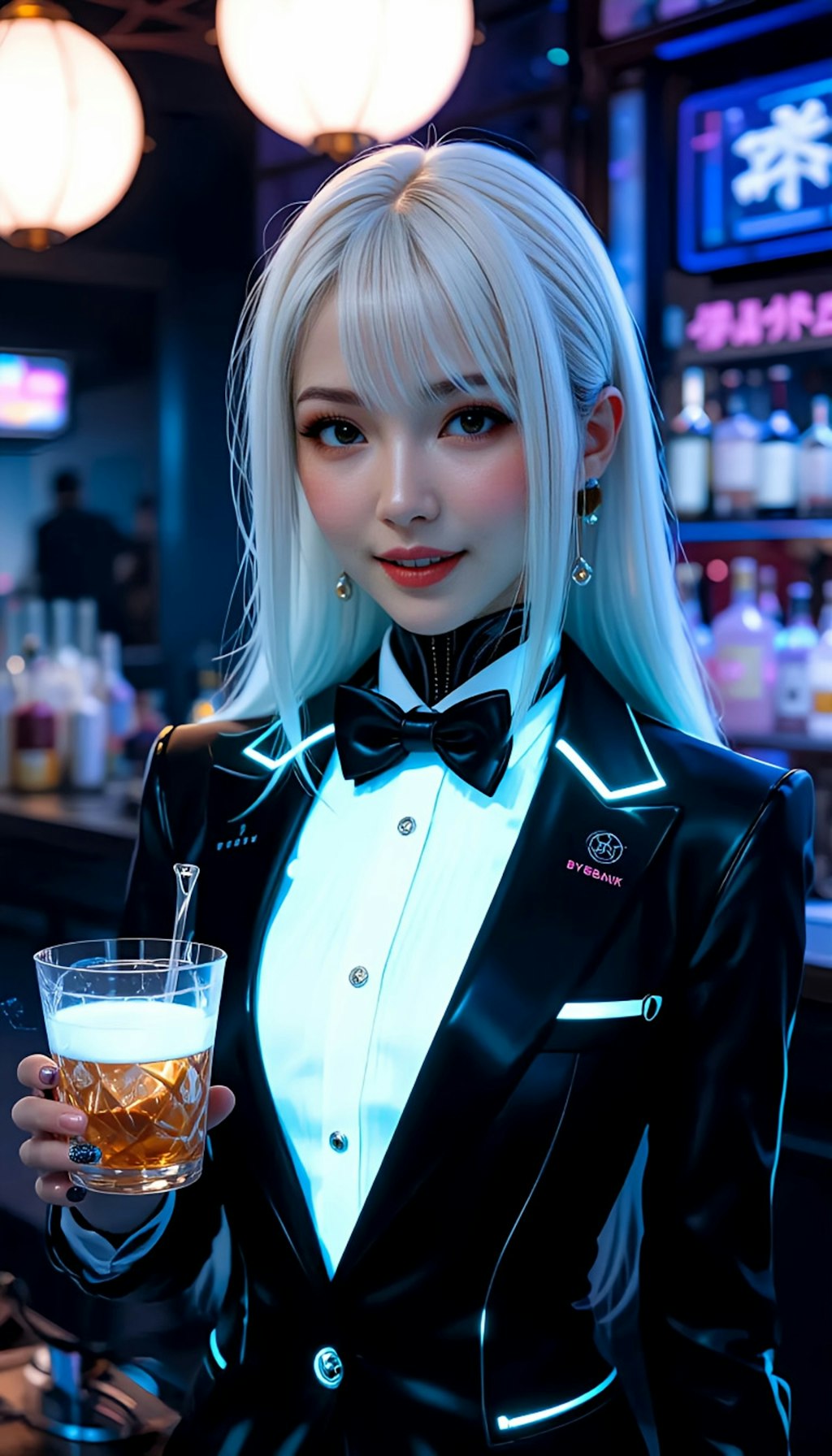 サイバーパンクシティ　バーメイド