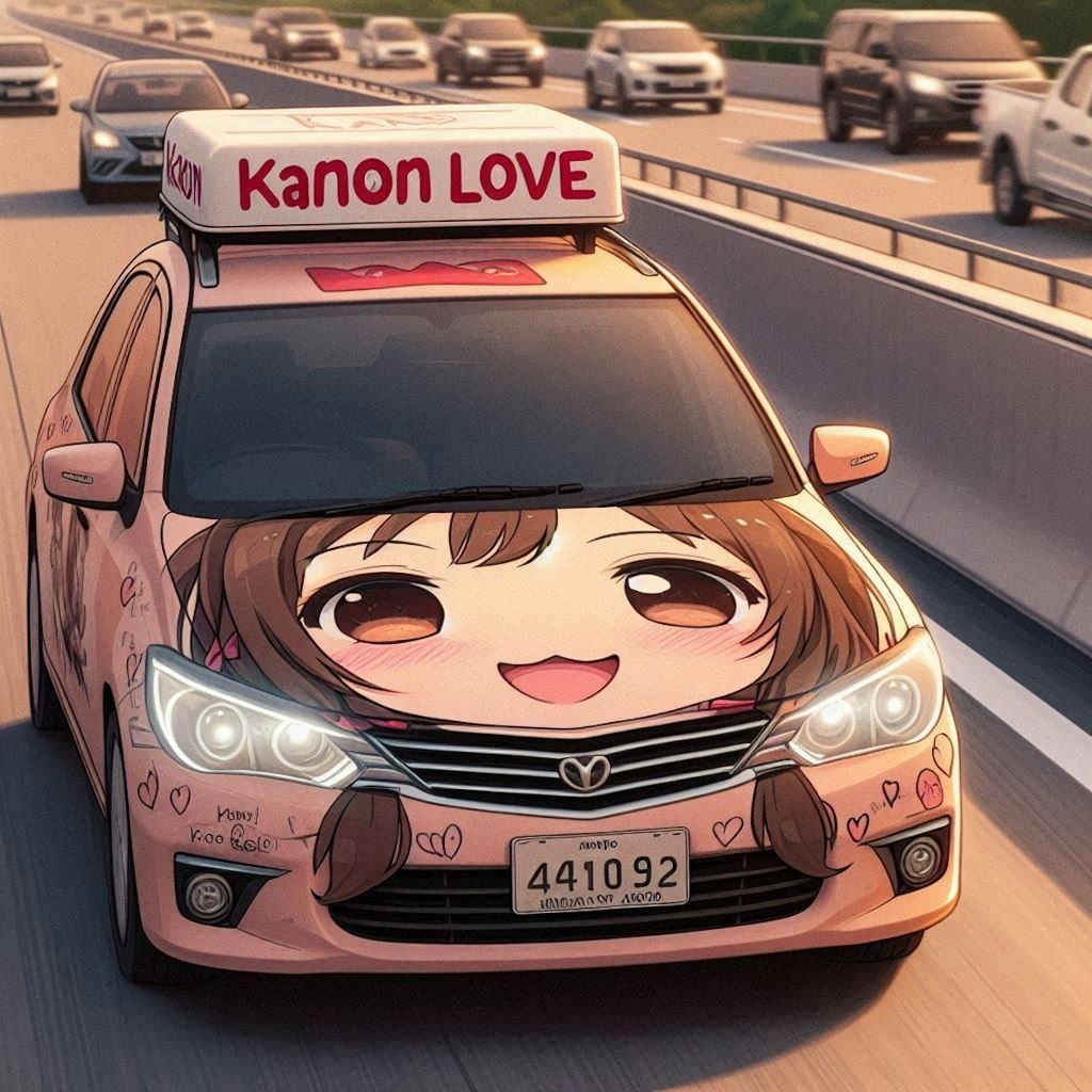 【謎画像】かのんママの車