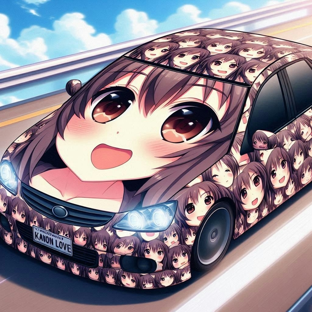 【謎画像】かのんママの車