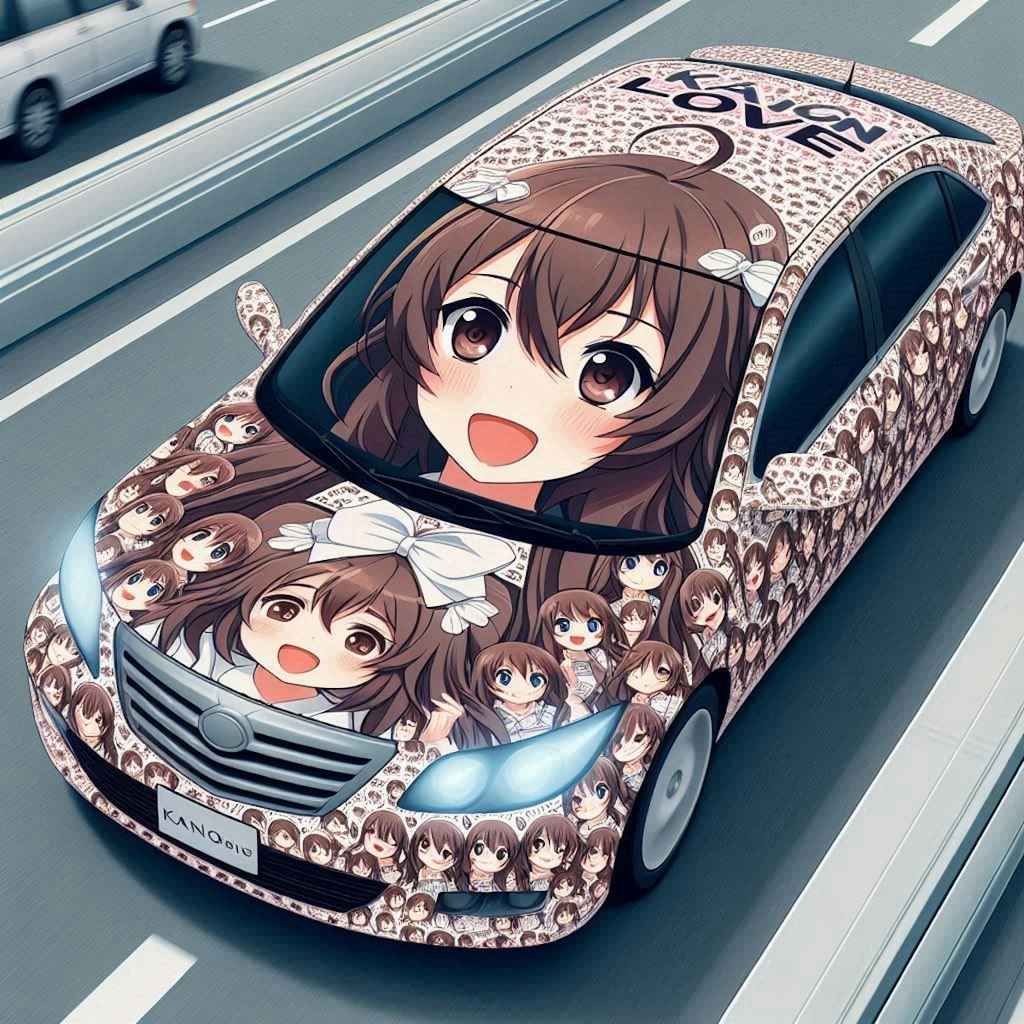 【謎画像】かのんママの車