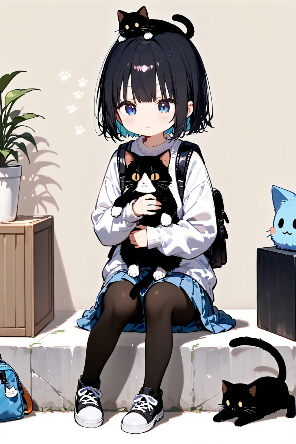 猫＆少女