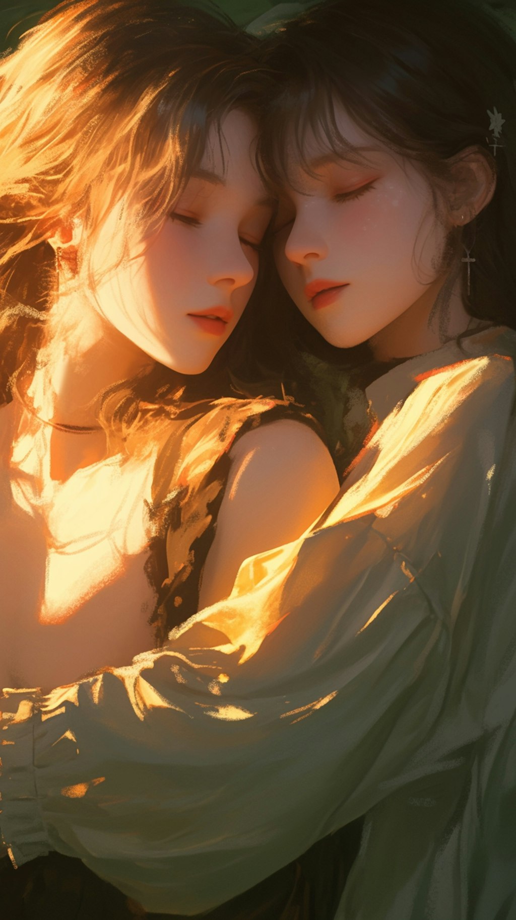 美しき百合の世界（絵画風）